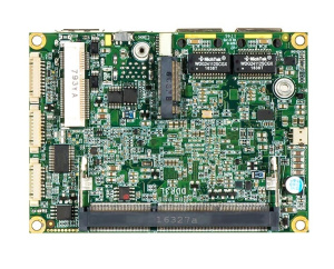 Одноплатный компьютер PICO319PGGA-E3940 70°C, Pico-ITX SBC, процессор Intel Atom x5-E3940 (1.6 до 1.8 ГГц, 2Mб cache, 9.5Вт), DDR3L-1867 МГц, до 8 Гб,