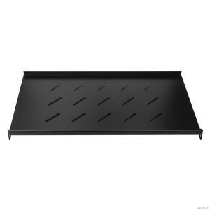 NEOMAX Полка 19"1U, для настенного шкафа 600*450; глубина полки 280мм, ширина 500мм; цвет черный (NM-SHF-1U45-101-BK)