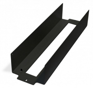 Рейка-DIN Hyperline BPB19-PS-3U-RAL9005 3U черный (упак.:1шт)