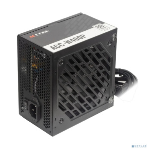 Accord ACC-W400P ATX 400W ACC-W400P 80+ white (20+4pin) 120mm fan 6xSATA RTL