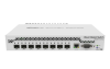 Маршрутизатор MIKROTIK Cloud Router Switch 309-1G-8S+IN with Dual core 800MHz CPU, 512MB RAM, 1xGigabit LAN, 8 x SFP+ cages, RouterOS L5 or SwitchOS (dual boot), pa Маршрутизатор MIKROTIK Cloud Router Switch 309-1G-8S+IN with Dual core 800MHz CPU, 512MB RAM, 1xGigabit LAN, 8 x SFP+ cages, RouterOS L5 or SwitchOS (dual boot), pa