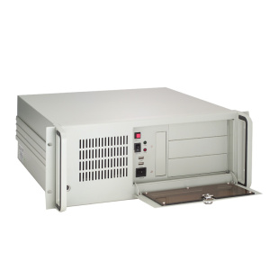 Промышленный компьютерный корпус AX61400TM, 4U, ATX, 7 слотов, 3 x 5.25" HDD, 1 x 3.5" HDD, 1 x 3.5" HDD (внутренний), 2 x USB, 1 x PS2, цвет - черный