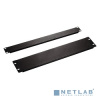Hyperline BPV-1-RAL9005 Фальш-панель на 1U, цвет черный (RAL 9005)