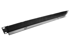 Органайзер Горизонтальный кабельный органайзер со щёткой, 19" 1U