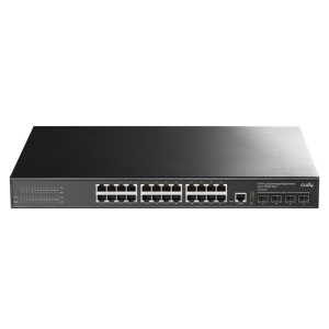 Коммутатор CUDY GS5024S4 24-Port Layer 3 Managed Gigabit Switch with 4 10G SFP Slots 24-Port Layer 3 Managed Gigabit Switch,24 Gigabit Ethernet port