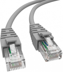 Патч-корд NTSS NTSS-PC-UTP-RJ45-6-3.0-LSZH-GY NTSS-PC-UTP-RJ45-6-3.0-LSZH UTP RJ-45 вил.-вилка RJ-45 кат.6 3м серый LSZH (уп.:1шт) 24AWG