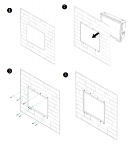 Бескорпусный монитор R15L110-OFC3HB/GS, 15", 1024 x 768, 1000 нит, 1x VGA (D-sub 15), 1x S-Video, 1x Composite, HB стекло