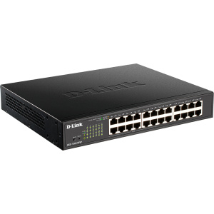 Коммутатор D-LINK Коммутатор/ DGS-1100-24PV2 EasySmart L2 Switch 24х1000Base-T (12х1000Base-T PoE), PoE Budget 100W