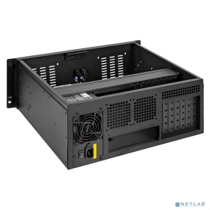 Exegate EX295873RUS Серверный корпус ExeGate Pro 4U350-02 <RM 19", высота 4U, глубина 350, БП 500ADS, 2*USB>