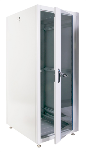 ЦМО Шкаф телекоммуникационный напольный ЭКОНОМ 30U (600х800) дверь стекло, дверь металл