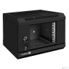 Exegate EX300248RUS Шкаф телекоммуникационный 10" настенный 4U ExeGate EC-WM-4U.310.G.BLACK (10”, 4U, 330x310x230mm (ШхГхВ), передняя дверь закаленное