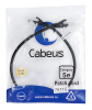 Cabeus PC-UTP-RJ45-Cat.5e-0.5m-BK Патч-корд U/UTP, категория 5е, 2xRJ45/8p8c, неэкранированный, черный, PVC, 0.5м Cabeus PC-UTP-RJ45-Cat.5e-0.5m-BK Патч-корд U/UTP, категория 5е, 2xRJ45/8p8c, неэкранированный, черный, PVC, 0.5м