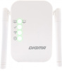 Повторитель беспроводного сигнала Digma D-WR310 N300 10/100BASE-TX/Wi-Fi белый Повторитель беспроводного сигнала Digma D-WR310 N300 10/100BASE-TX/Wi-Fi белый