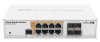 Маршрутизатор MIKROTIK Cloud Router Switch 112-8P-4S-IN with QCA8511 400Mhz CPU, 128MB RAM, 8xGigabit LAN with PoE-out, 4xSFP, RouterOS L5, desktop case, PSU Маршрутизатор MIKROTIK Cloud Router Switch 112-8P-4S-IN with QCA8511 400Mhz CPU, 128MB RAM, 8xGigabit LAN with PoE-out, 4xSFP, RouterOS L5, desktop case, PSU