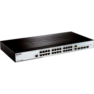 Коммутатор 24PORT 10/100M L2 2COMBO DES-3200-28/C1A D-LINK
