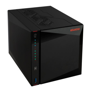 Платформа СХД ASUSTOR AS5404T 4 Bay (Max.16) 4xM.2 2x2.5GLAN 4GB (Max.16GB) DDR4 3xUSB HDMI
