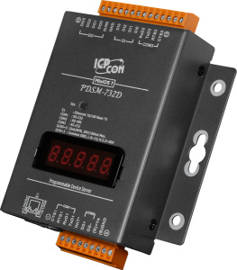 3-портовый программируемый сервер RS-232 и RS-485 с индикацией