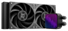 Кулер для процессора водяной 300W DX240 MAX S1851/1700/1200/115X/AM5/AM4 ARGB 4pin PWM 2x12cm Fan черный ID-COOLING
