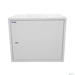 NTSS Шкаф настенный антивандальный распашной NTSS WAR 10U 550?400мм, 2 профиля 19, сварной, серый RAL 7035 NTSS-WAR10U5540