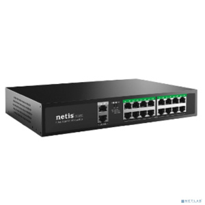 Коммутатор 16PORT 10/100M 16POE+2XGE+SFP P116GC NETIS