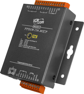 3-портовый программируемый преобразователь Modbus RTU/ASCII в Modbus TCP с возможностью питания PoE