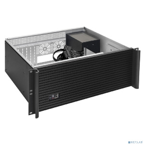 Exegate EX300046RUS Серверный корпус ExeGate Pro 4U390-05 <RM 19", высота 4U, глубина 390, БП 1100PAS, USB>