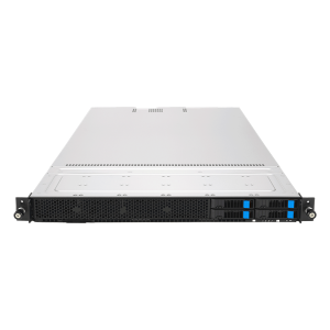 Серверная платформа ASUS RS501A-E12-RS4U, 1U, 1x SP5 LGA6096 (450W), 24x DDR5 6400 4800, 4x 2.5'' hsb SATA SAS* NVMe, 2 x M.2 PCIe SATA up to 22110, 3