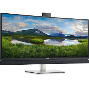 Dell 34" C3422WE Curved S/BK (IPS;21:9;300cd/m2;1000:1;3440x1440;5ms;178/178;1.07 bill;DP;DP out;HDMI2.0,2xUSB-C;4xUSB;RJ45;WebCam;Mcr; Spk 2x5W;HA