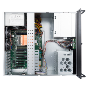 Корпус серверный InWin IW-R400-01N ________________ /USB3.0*2/Rear fan 8025mm 4200RPM*2/Front fan 8025mm 4200RPM*2/Front door/Air filter for front doo