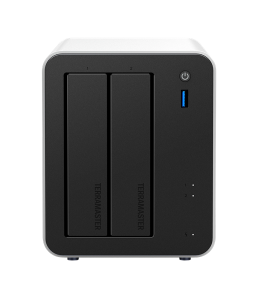 Система хранения данных TerraMaster F2-425 Plus tower NAS QC 3,4Ghz/8Gb(32)/TRAID,RAID0,1,10,5,6/up to 4 HDD SATA(3,5'/2,5')/3xM.2 2280 NVMe/3xUSB 10G