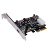 Controller ST-Lab, PCI-E x1, U-1140 1 ext USB3.1(A) /1 int USB3.1, +LP bracket, Ret