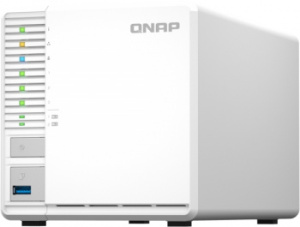 Сетевое хранилище NAS Qnap Original TS-364-8G 3-bay настольный Celeron N5095 Сетевое хранилище NAS Qnap Original TS-364-8G 3-bay настольный Celeron N5095