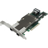 RAID-контроллер Broadcom 9480-8i8e SGL (05-50031-00) PCIe 3.1 x8 LP, SAS/SATA/NVMe, RAID 0,1,5,6,10,50,60, 16port(2 * int SFF8643 + 2 * ext SFF8644),