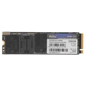 Накопитель Netac SSD PCI-E 3.0 256Gb NT01NV2000-256-E4X NV2000 M.2 2280