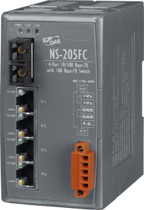 Коммутатор 4 x 10/100BaseTX, 1 x 10/100BaseFX, многомод, разъем SC