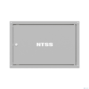 NTSS Шкаф настенный телекоммуникационный NTSS LIME 6U 550х450х370мм, 2 профиля 19, дверь сплошная металл, боковые стенки несъемные, разобранный, серый
