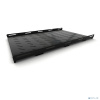 Hyperline TSH3H-850-RAL9004 Полка стационарная усиленная, глубина 850 мм, с боковым креплением, нагрузка до 100 кг, для шкафов серии TTB, TTBR, 485х85