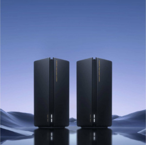 Роутер Xiaomi Mi Mesh System AX3000(2-pack) (DVB4287GL) AX3000 10/100/1000BASE-TX черный (упак.:2шт)