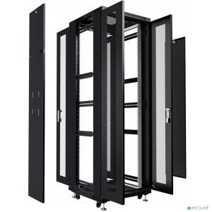 Cabeus ND-05C-42U60/120-BK Шкаф монтажный телекоммуникационный 19" напольный для распределительного и серверного оборудования 42U 600x1200x2055mm (ШхГ