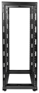 стойка ЦМО Стойка телекоммуникационная универсальная 24U двухрамная, цвет черный