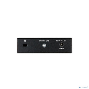 D-Link DES-1005P/B1A Неуправляемый коммутатор с 5 портами 10/100Base-TX, (4 порта PoE 802.3af/at, PoE-бюджет 60 Вт)