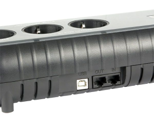 Источник бесперебойного питания Powercom Back-UPS WOW, OffLine, 700VA/350W, Tower, 3xSchuko outlets(1 Surge & 2 batt), USB (37371) (существенное повре