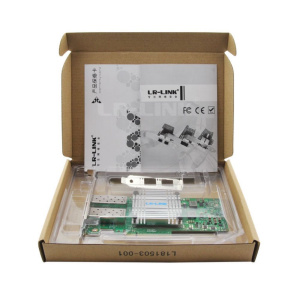 Сетевой адаптер Lr-Link LREC9812BF-2SFP+ PCIe v3.0 x8 2*SFP+ 10G NIC Card на базе X710-DA2 (301840) (304032)