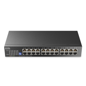 Коммутатор Коммутатор Zyxel GS1100-24ES, 24xGE, rack 19", DIP-switch, бесшумный