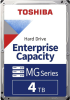 Жесткий диск Toshiba Enterprise HDD 3.5" SAS 4TB, 7200 rpm, 512MB buffer, MG10SDA400E, 1 year