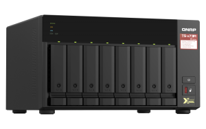 Система хранения данных QNAP SMB QC 2,2GhzCPU/8Gb(upto64Gb)/upto 8HDD, up to 24 with TL-D800C/SATA(3,5'' 2,5")/ 4xUSB3.2/2xExp.slot/2x2,5Gb/iSCSI/1xPS