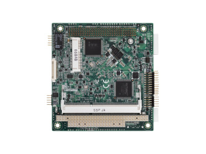 Одноплатный компьютер PCM-3365EW-S9A2, форм-фактор PC/104+, процессор Intel Atom E3845 1.91ГГц, DDR3L, VGA/LVDS/DVI/HDMI, 1х GbE, 3х COM, SATA, 6х USB