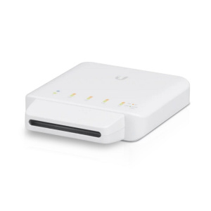 Коммутатор Ubiquiti UniFi Switch Flex |USW-Flex| PoE-коммутатор, 5х 1G RJ45, раздача 46 Вт (027595)