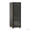 Шкаф коммутационный Hyperline (TTBR-3266-AS-RAL9004) напольный 32U 600x600мм пер.дв.стекл задн.дв.спл.стал.лист 2 бок.пан. 800кг черный 510мм 81.5кг 1