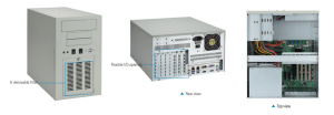 Корпус AX60810WM-RC-NP, ATX/ mirco-ATX, без PSU, 1 x 5.25” HDD, 2 x 3.5” HDD, 2 x USB, 0,+40°C